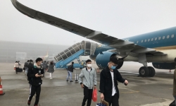Nhiều chuyến bay đi/đến cảng hàng không Nội Bài phải chuyển hướng vì sương mù