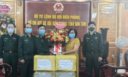 Hội Nhà báo tỉnh Kon Tum thăm Bộ chỉ huy Bộ đội biên phòng tỉnh