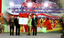 Lễ hội Tranh đầu pháo ở Cao Bằng là Di sản Văn hóa phi vật thể quốc gia