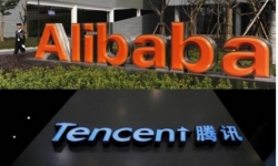 Cổ phiếu Alibaba và Tencent trượt dốc sau đợt bán tháo cổ phiếu công nghệ của Trung Quốc