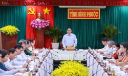 Thủ tướng Phạm Minh Chính: Bình Phước phải ưu tiên nguồn lực cho phát triển đường cao tốc