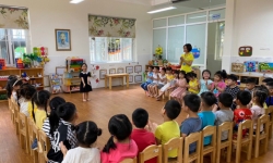Toàn bộ 2.835 trường học với hơn 2 triệu học sinh Hà Nội đã trở lại trường học trực tiếp