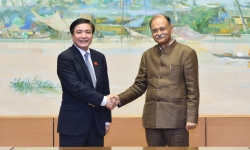 Đẩy mạnh hơn nữa sự hợp tác giữa Thư viện, Truyền hình Quốc hội Việt Nam và Ấn Độ