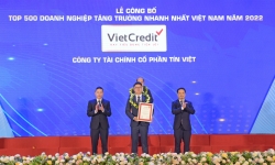 VietCredit là công ty tài chính duy nhất vào top 10 bảng xếp hạng FAST500