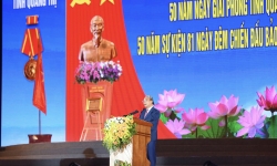Chủ tịch nước Nguyễn Xuân Phúc: Quảng Trị đã viết nên câu chuyện cổ tích có thật về 'thép nở hoa'