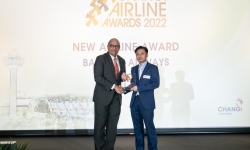 Bamboo Airways nhận giải thưởng hàng không tại Singapore
