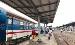 Đường sắt tăng cường chạy tàu khách tuyến Hà Nội - Đồng Hới