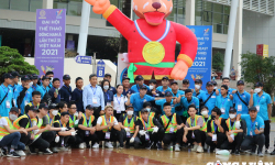 Không khí háo hức tràn ngập sân Mỹ Đình trước lễ khai mạc SEA Games 31