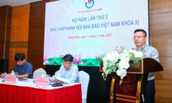 Hội nghị lần thứ 2 Ban chấp hành Hội Nhà báo Việt Nam khóa XI: Thảo luận, thống nhất nhiều nội dung quan trọng