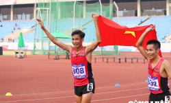 VĐV Nguyễn Văn Lai giành HCV nội dung chung kết 10.000m nam môn điền kinh