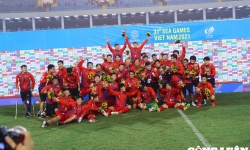 Đội tuyển U23 Việt Nam xét nghiệm COVID-19 trước khi đi Dubai