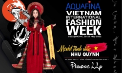 5 nàng hậu nhà Q-Talent đốt cháy sân khấu Vietnam International Fashion Week
