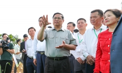 Thủ tướng dự lễ khởi công dự án Thiên đường sữa Mộc Châu, thị sát cao tốc Hòa Bình-Mộc Châu