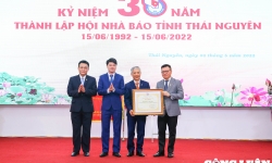 Hội Nhà báo tỉnh Thái Nguyên: 30 năm xây dựng phát triển, nhân lên niềm tự hào