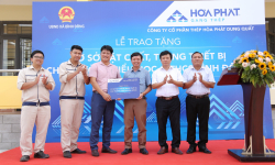 Hòa Phát Dung Quất tài trợ hơn 5 tỷ đồng nâng cấp trường học và trạm y tế tại Quảng Ngãi