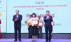 Sao Thái Dương lọt Top 10 doanh nghiệp KH&CN xuất sắc hàng đầu năm 2022