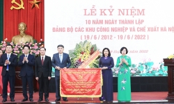 Đảng ủy các Khu công nghiệp và chế xuất Hà Nội phải là cầu nối giữa doanh nghiệp và Thành phố