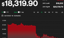 Giá Bitcoin hôm nay 19/6: Thị trường sụp đổ