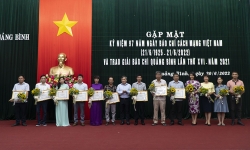 Trao 23 giải Báo chí Quảng Bình nhân kỷ niệm 97 năm Ngày Báo chí Cách mạng Việt Nam