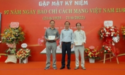 Trao Kỷ niệm chương Vì sự nghiệp báo chí Việt Nam cho hai nhà báo thuộc Chi hội Nhà báo Báo Thanh tra