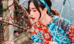 Ngắm nhan sắc hoa khôi Đặng Thu Huyền lọt top 10 Hoa hậu Hoàn vũ Việt Nam