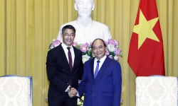 Chủ tịch nước Nguyễn Xuân Phúc tiếp Lãnh sự Danh dự Việt Nam tại Thuỵ Sỹ