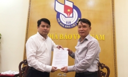 Hội Nhà báo Việt Nam công bố các quyết định về công tác cán bộ