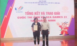 Quảng Ninh vinh danh 23 tác phẩm xuất sắc cuộc thi ảnh về SEA Games 31