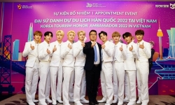 Nhóm nhạc BLANK2Y làm Đại sứ danh dự du lịch Hàn Quốc tại Việt Nam