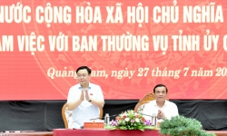 Chủ tịch Quốc hội đề nghị Quảng Nam rà soát quy hoạch sử dụng đất