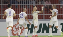 Tuấn Hải ghi bàn, Hà Nội FC thắng sít sao Bình Định