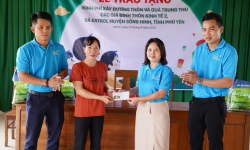 BaF trao tặng kinh phí xây đường, cùng nhiều phần quà nhân dịp Tết Trung thu tại Phú Yên