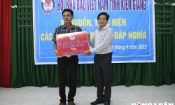 Hội Nhà báo Kiên Giang tổ chức các hoạt động đền ơn đáp nghĩa tại huyện Gò Quao