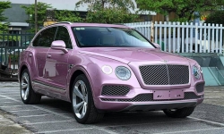 Hàng hiếm Bentley Bentayga màu Passion Pink tại Việt Nam được chào bán với giá 8 tỷ đồng