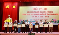 Quảng Ninh: Biểu dương người có uy tín tiêu biểu trong đồng bào Dân tộc thiểu số tỉnh lần thứ XV