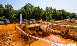 Cận cảnh xe đua 'lội bùn, xuyên rừng, vượt dốc' tại Giải đua xe địa hình lớn nhất Việt Nam