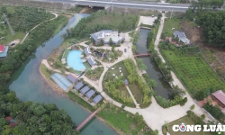 Cẩm Phả (Quảng Ninh): Khu ẩm thực sinh thái Khe Chè xây dựng trái phép trên đất nông nghiệp