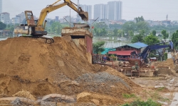 Hàng loạt bất cập về bến bãi tập kết, kinh doanh cát, sỏi trên địa bàn TP Hà Nội