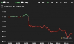 Giá Bitcoin hôm nay 17/12: Thị trường giảm sâu