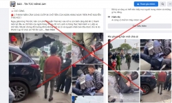 Thông tin người đàn ông rút súng đe dọa xe chở tiền tại Hà Nội là sai sự thật