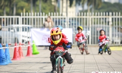 Hà Nội: Mãn nhãn với giải đua xe thăng bằng toàn quốc dành cho các tay đua nhí