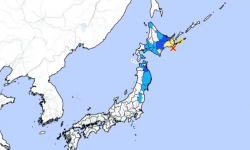 Động đất 6,1 độ richter làm rung chuyển đảo Hokkaido của Nhật Bản