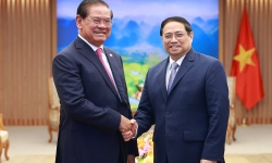 Việt Nam-Campuchia tăng cường kết nối, cùng nhau xây dựng nền kinh tế độc lập, tự chủ và hội nhập