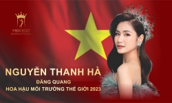 Hoa hậu Nguyễn Thanh Hà lộng lẫy đăng quang Miss Eco International 2023- Hoa Hậu Môi trường Thế giới 2023