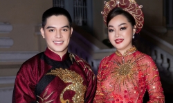 Diện Áo dài của NTK Brian Võ, Hoa hậu Hoàng Thanh Nga lộng lẫy trong Lễ hội Áo dài TP. Hồ Chí Minh