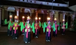 Nghệ thuật trình diễn dân gian 'Múa đèn chạy chữ' ở Thanh Hóa được công nhận di sản quốc gia