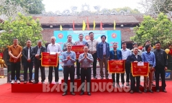 Hội Nhà báo tỉnh Hải Dương tổ chức bế mạc Giải vô địch cờ tướng
