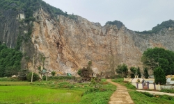Nghệ An: Chưa hoàn thành thủ tục, Công ty Đông Thành vẫn ngang nhiên 'băm” núi để khai thác đá