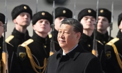 Chủ tịch Trung Quốc Tập Cận Bình đến Nga trong chuyến thăm cấp nhà nước