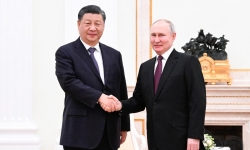 Tổng thống Putin ca ngợi mối quan hệ Nga - Trung Quốc khi tiếp ông Tập Cận Bình